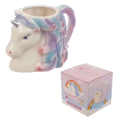 Taza Mug Unicornio Ceramica 3d Xl 600 Cc Tienda Estoykuku