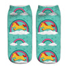 8 Pares Calcetines Tobilleras 3d Unicornios
