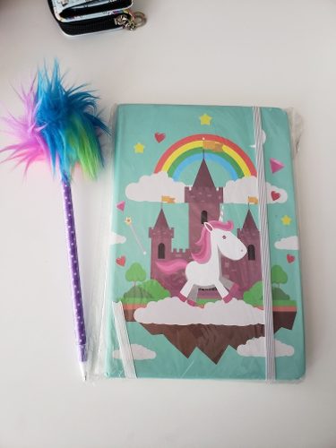 Set Verano Unicornio Bolso Cuaderno Lapizkawaii