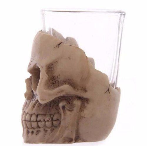 Set 6 Mini Shot Calavera Craneo  Skull Tequila