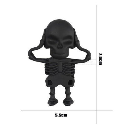 Usb Pendrive Esqueleto Calavera Halloween 16 Gb (estoykuku)