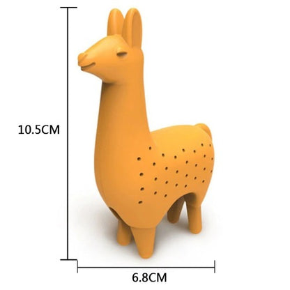 Infusor Silicona De Té O Hierba Llama Alpaca (estoykuku)