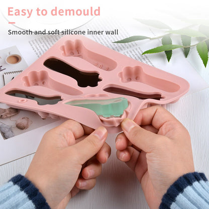 Molde Silicona 7 Gatitos Hielo Chocolate Velas Estoykuku