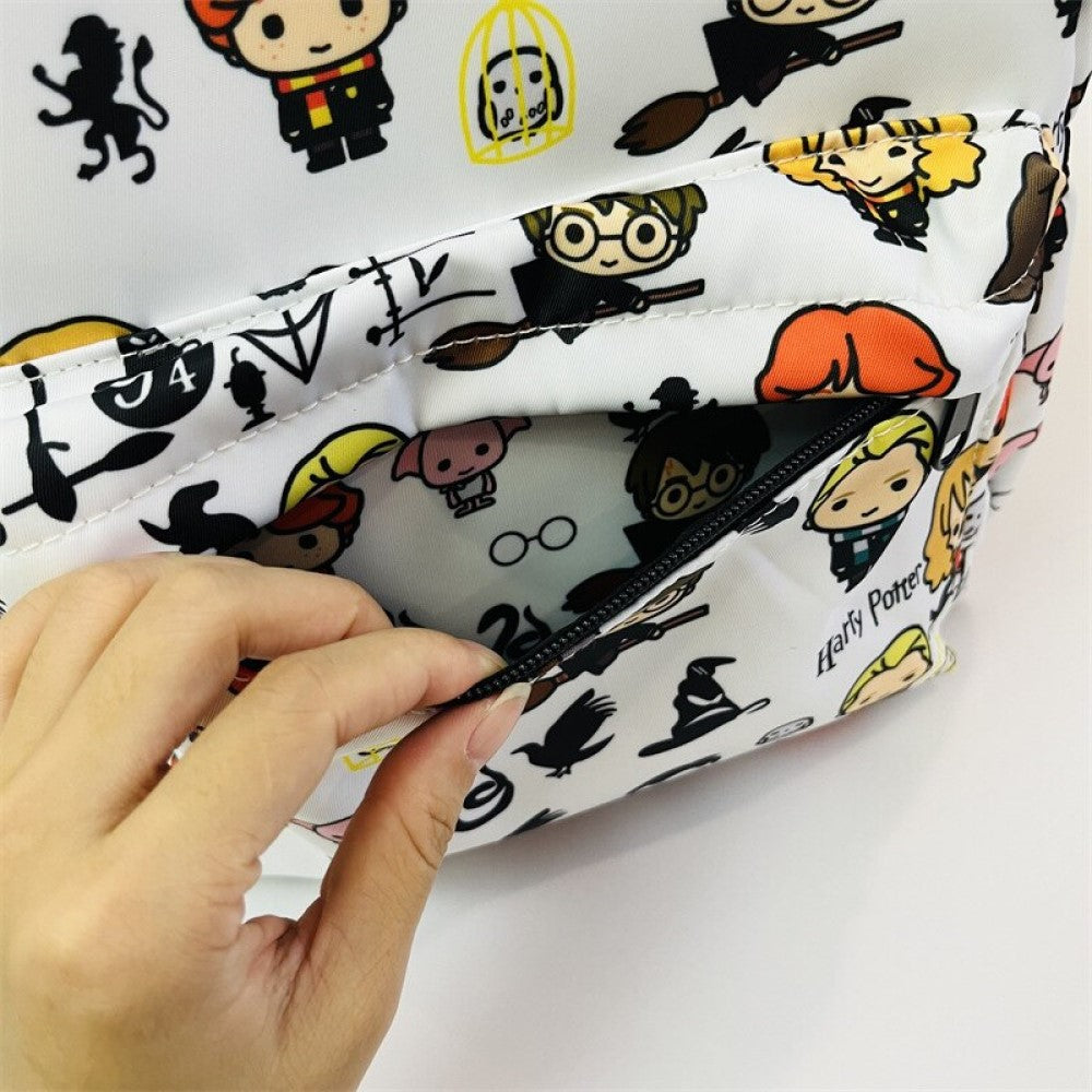 Mochila Harry Potter Icons Chibi Hogwarts escolares