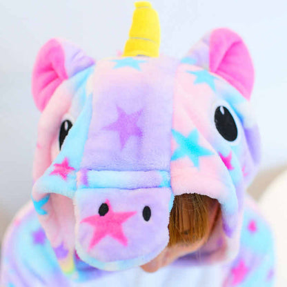 Pijama Unicornio Kawaii Kigurumi Estrellitas Adultos