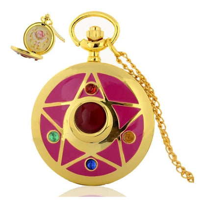 Collar Reloj Broche Serena Crystal Star Sailor Moon Sm Anime
