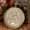 Reloj de bolsillo Harry Potter Golden Hogwarts & Snitch