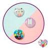 Set Chapitas Bts Bt21 Kawaii Army