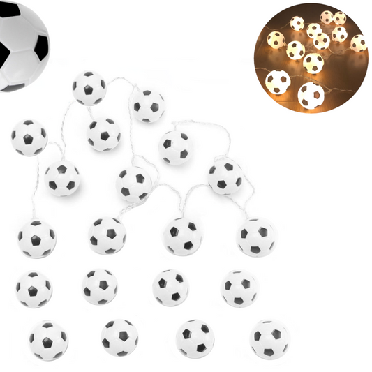 Guirnalda led 10 pelota de futbol 1, 8 metros