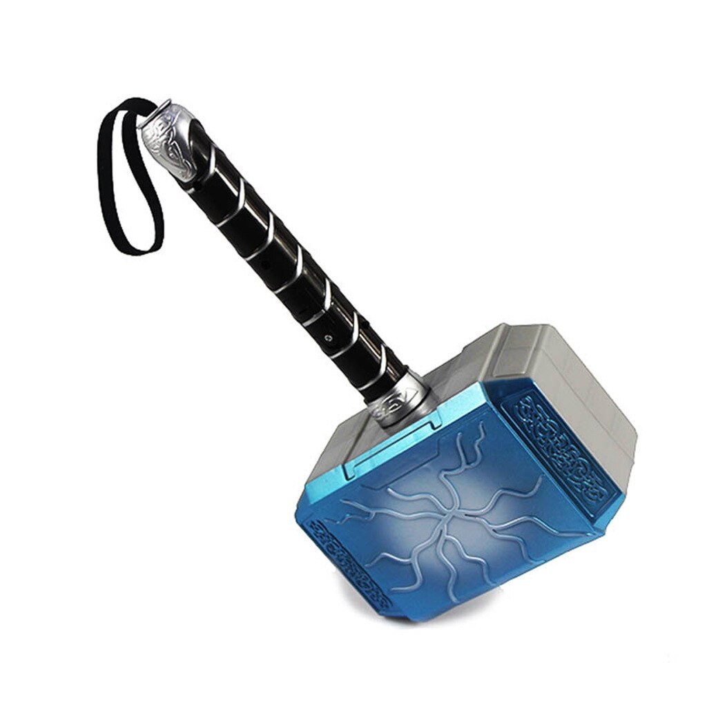 Martillo Thor Mjölnir Luz Y Sonido 31 Cm Avengers Niños