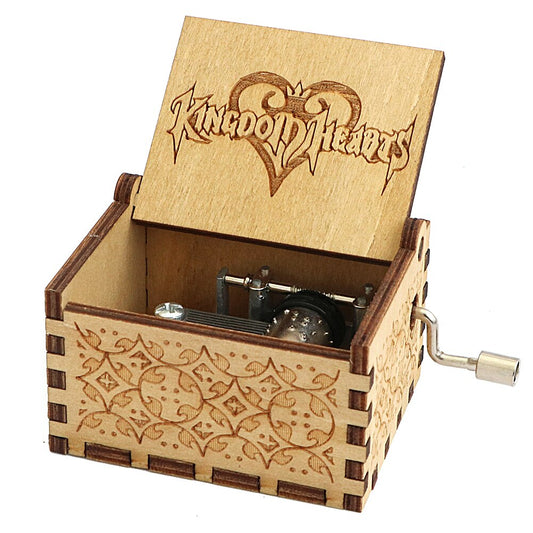 caja musical madera Kingdom Hearts Utada Hikaru