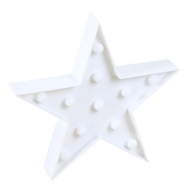 Lámpara 3D Plástico Estrella Star (estoykuku)