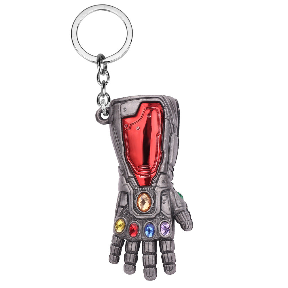 Llavero Metálico Guante iron Man Gemas Infinito ESTOYKUKU