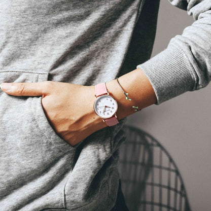 Reloj Pulsera dedos kpop corazon luminoso kawaii