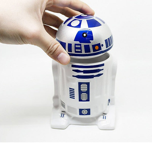 Taza Cerámica 3d Star Wars R2d2 (estoykuku)