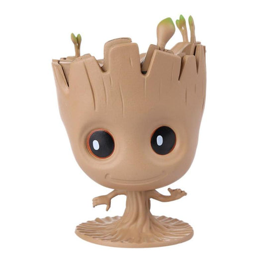 Macetero Lapicero Guardianes Galaxia Bebe Groot estoykuku
