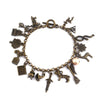 Pulsera 18 dijes HP Harry snitch reliquia de la muerte