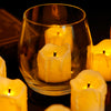Pack 12 Velas Led Blanco Color Luz Blanco Cálido 5 cm