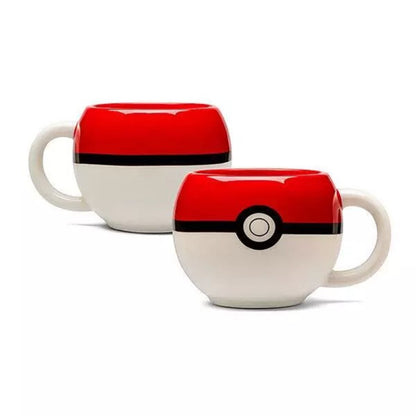 Tazón Taza cerámica 3D Pokebola