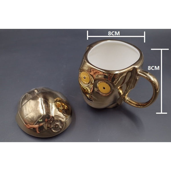 Taza Cerámica 3d Star Wars C3po Colección (estoykuku)