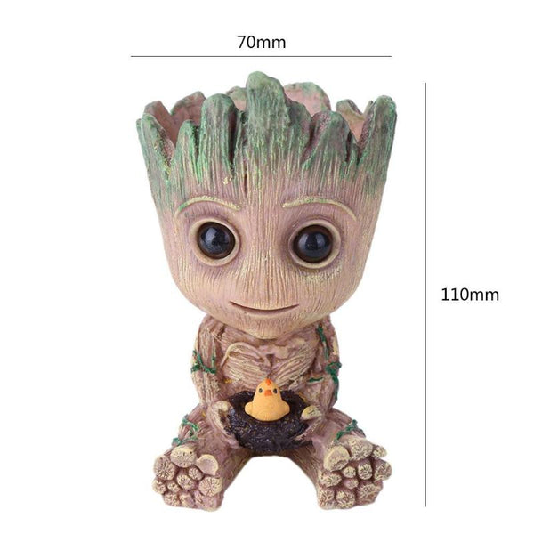 Macetero Lapicero Guardianes Galaxia Bebe Groot v