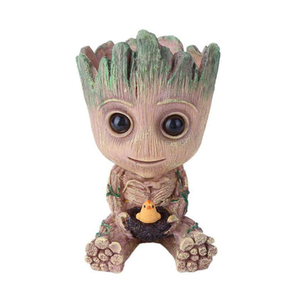 Macetero Lapicero Guardianes Galaxia Bebe Groot v