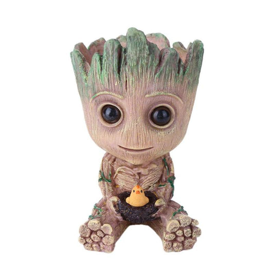 Macetero Lapicero Guardianes Galaxia Bebe Groot v