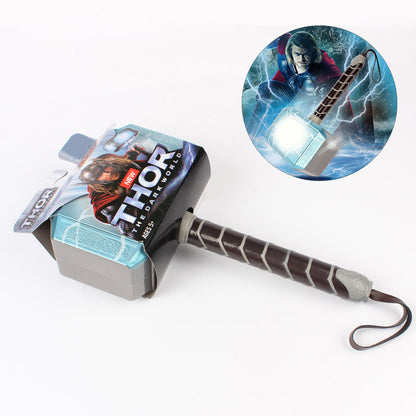 Martillo Thor Mjölnir Luz Y Sonido 31 Cm Avengers Niños