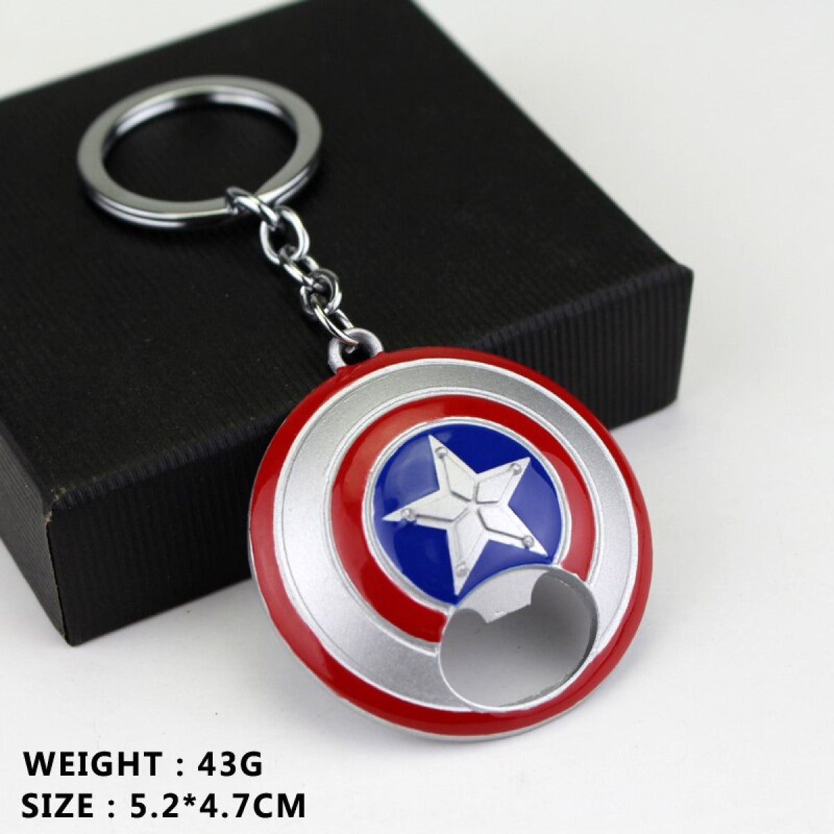 Llavero Metálico Escudo Capitán América Marvel  Avengers