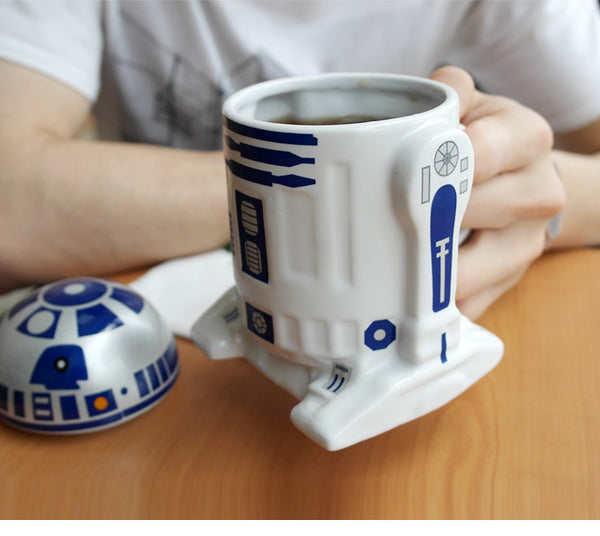 Taza Cerámica 3d Star Wars R2d2 (estoykuku)