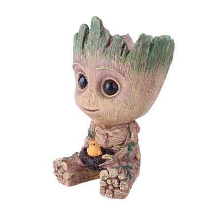 Macetero Lapicero Guardianes Galaxia Bebe Groot v