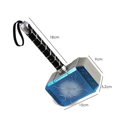 Martillo Thor Mjölnir Luz Y Sonido 31 Cm Avengers Niños
