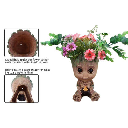 Macetero Lapicero Guardianes Galaxia Bebe Groot v