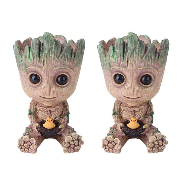 Macetero Lapicero Guardianes Galaxia Bebe Groot v