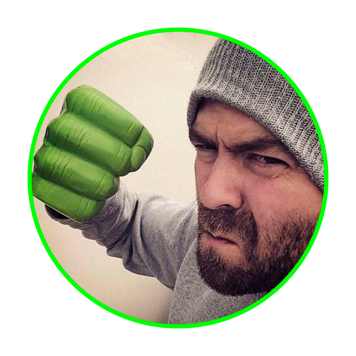 Tazón Taza 3d Cerámica Puño Hulk Marvel (estoykuku)