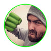 Tazón Taza 3d Cerámica Puño Hulk Marvel (estoykuku)