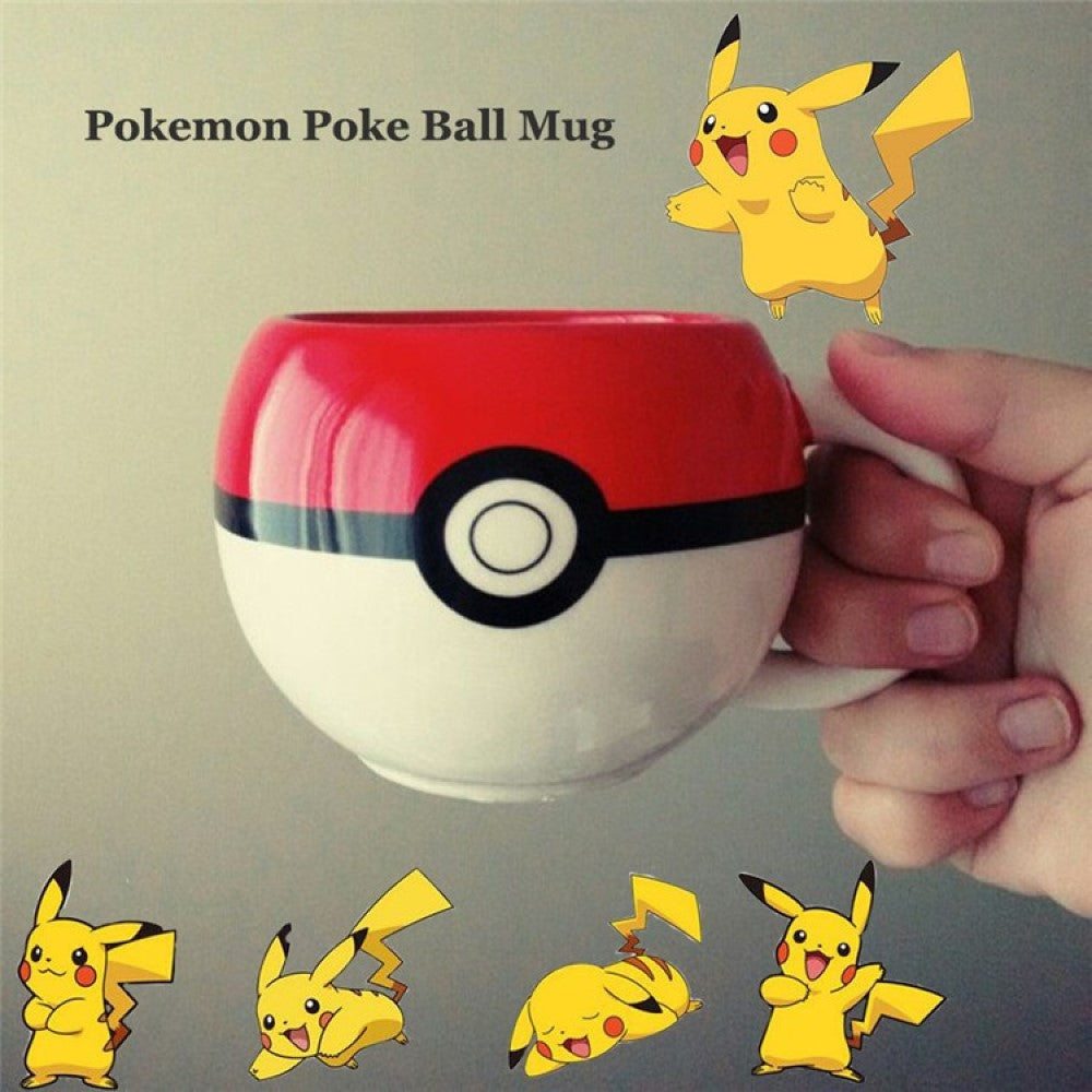 Tazón Taza cerámica 3D Pokebola
