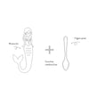 Cuchara Sirena Te Arcoiris Rainbow  Acero Inoxidable Kawaii
