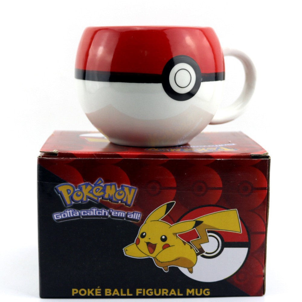 Tazón Taza cerámica 3D Pokebola