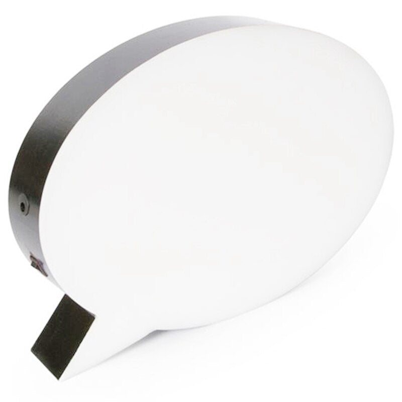 Lightbox- Pizarra Led Luminosa - Burbuja Dialogo -