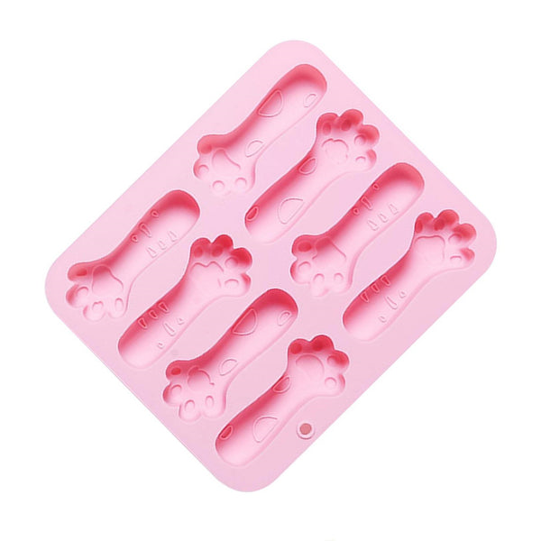 Molde Silicona 7 Gatitos Hielo Chocolate Velas Estoykuku