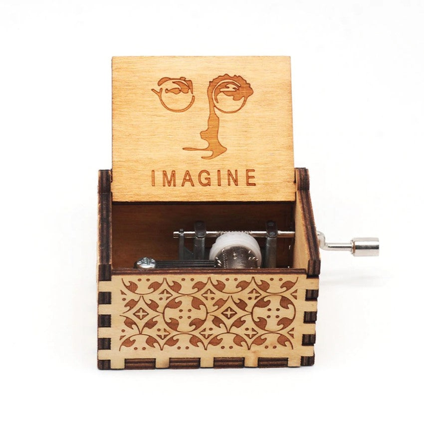 Caja musical Imagine  John Lennon Estoykuku