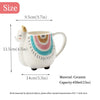 tazón taza 3d llama alpaca altiplánica