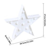 Lámpara 3D Plástico Estrella Star (estoykuku)