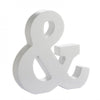 Letras Blancas Decorativas Maderas 15 Cms Candy Bar Fiestas