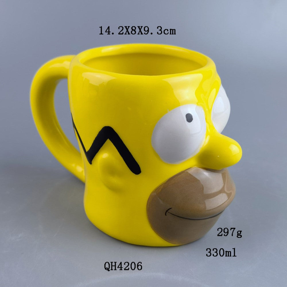 Tazón cerámica 3D Homero simpson