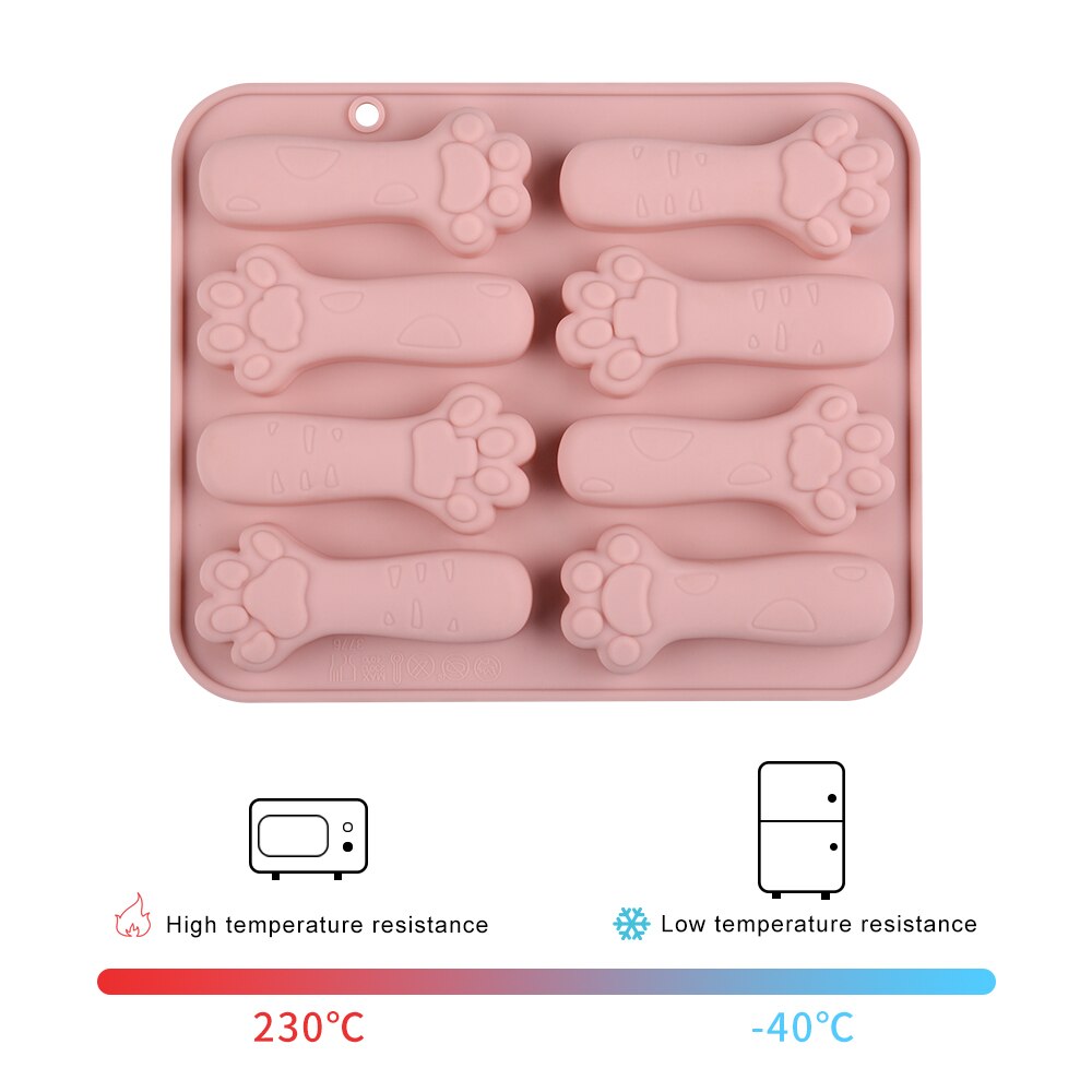 Molde Silicona 7 Gatitos Hielo Chocolate Velas Estoykuku