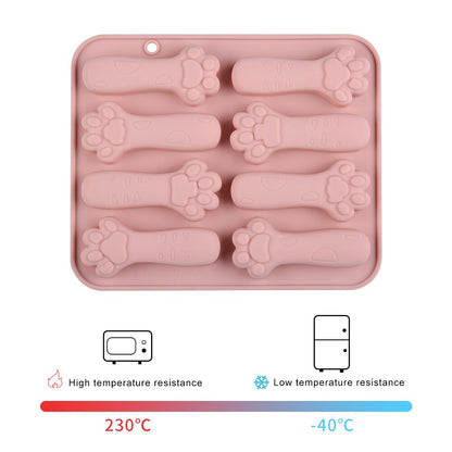 Molde Silicona 7 Gatitos Hielo Chocolate Velas Estoykuku