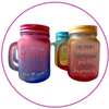 4 Jarro Vaso Arcoiris Unicornio C/bombilla Candy (estoykuku)