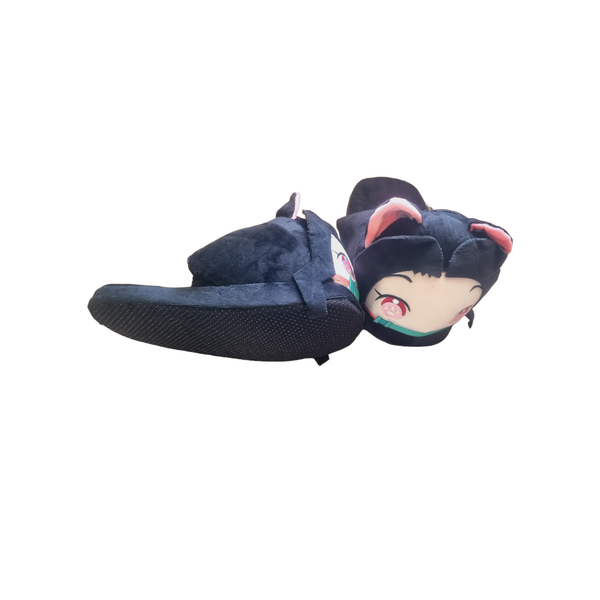 Pantuflas 3D Nezuko demon Slayer Zapatilla levantar kawaii